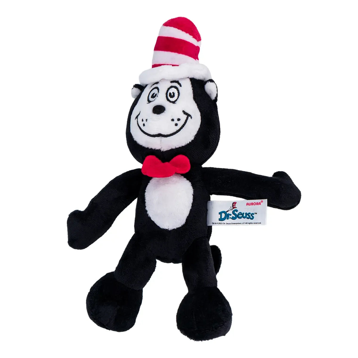 Cat in the Hat 8 Inch Plush – Poseable Dr. Seuss Character