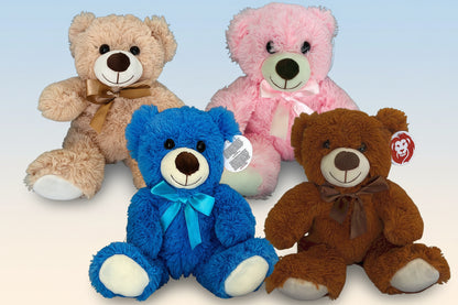 Choose from 4 Colors of 11 - Inch Plush Bear Collection - Soft and Cuddly Teddy Bears - Lion Wholesale