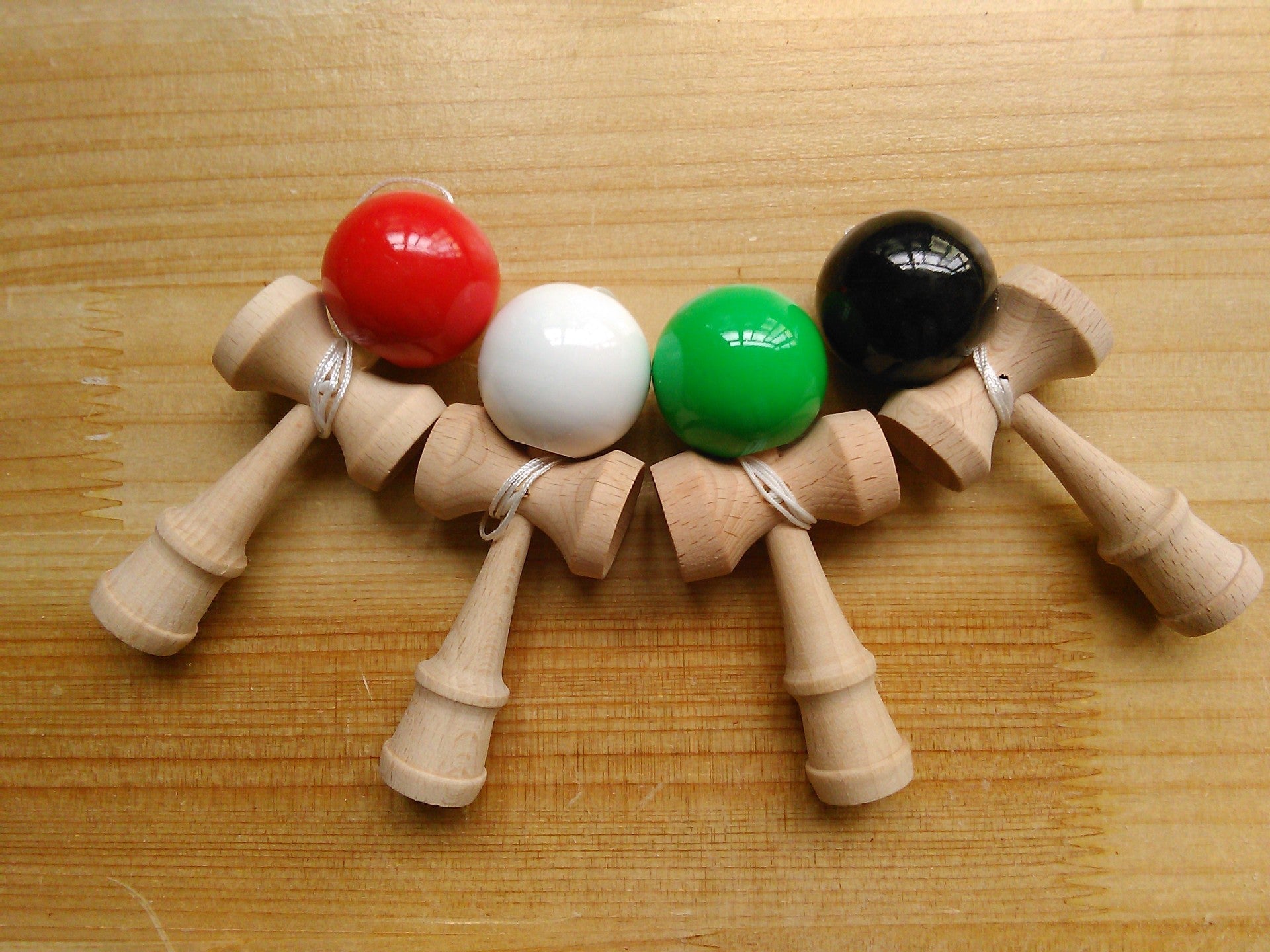 Classic Wooden Kendama Toy - Master Coordination and Focus(Actual colors may vary - sold individually) - Lion Wholesale