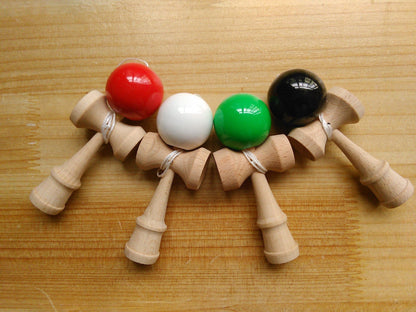 Classic Wooden Kendama Toy - Master Coordination and Focus(Actual colors may vary - sold individually) - Lion Wholesale