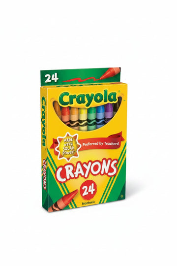 Crayola 24 - Count Crayons – Classic Colors - Lion Wholesale