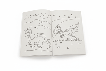 Dino World Coloring Book for Kids – 80 Pages of Dinosaur Fun - Lion Wholesale