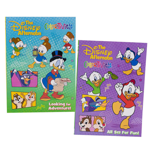 Disney DuckTales: The Disney Afternoon Coloring Books– 64 Pages (Set of 2 Coloring Books 1.45) - Lion Wholesale