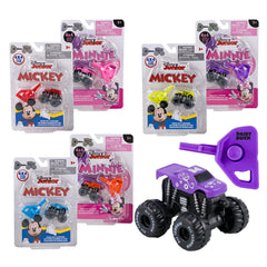Disney Junior Micro Key Launcher Mini 4x4 Trucks – Assorted Colors - Lion Wholesale