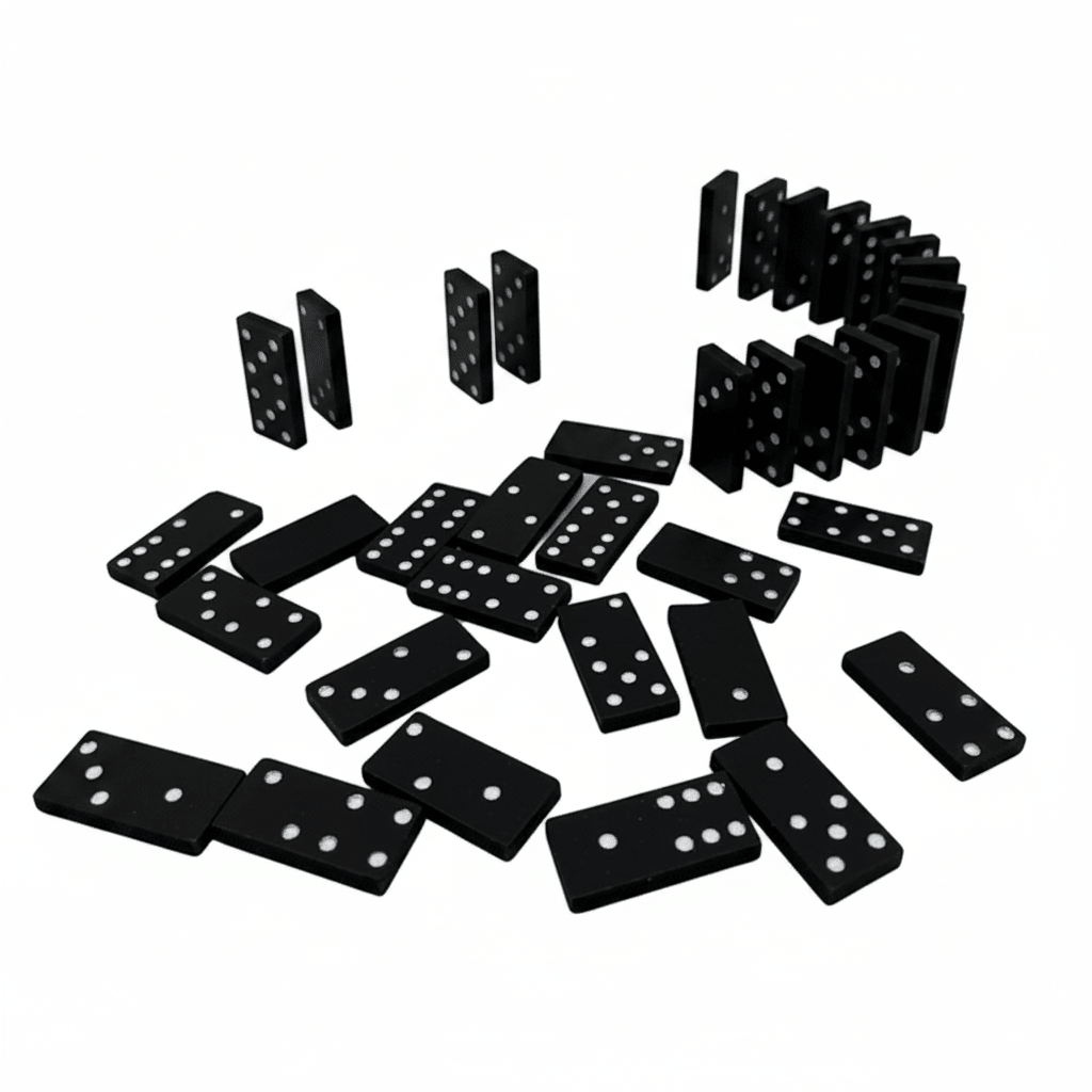 Domino Set in Wooden Box - Lion Wholesale
