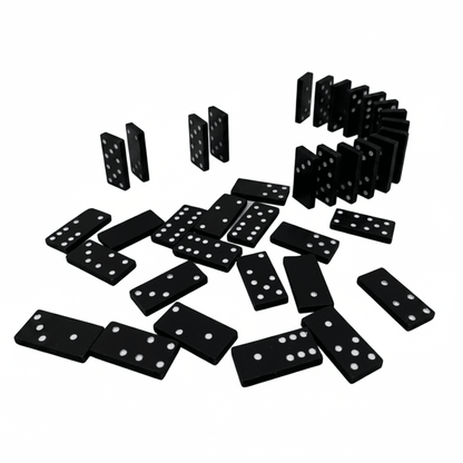 Domino Set in Wooden Box - Lion Wholesale