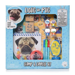 Doug the Pug Stamp and Doodle Kit