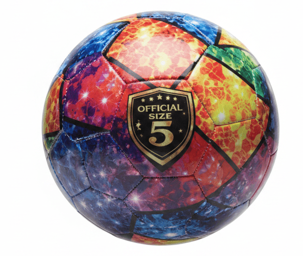 Due End of June! Premium Size 5 PUL Soccer Ball |Includes Pump & 2 Needles -Pre-Rolled For Shoeboxes (Sold individually) - Lion Wholesale