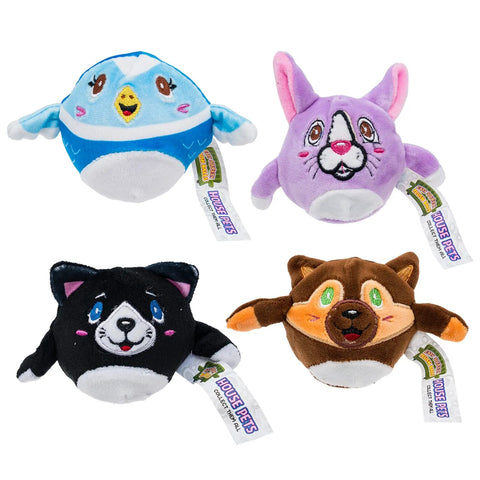 Easy House Pets Plush Balls - 3" Squishy Bug Fidget Toys 12 Pack Asst. | NOT FOR OCC - Lion Wholesale