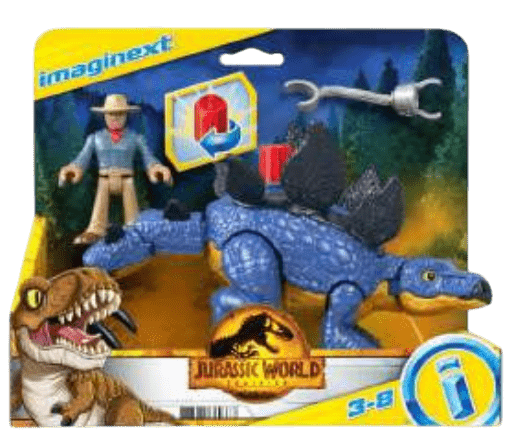 Fisher - Price Imaginext Jurassic World Dino & Figure Playset – Dinosaur Toy for Kids - Lion Wholesale