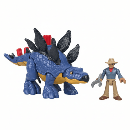 Fisher - Price Imaginext Jurassic World Stegosaurus Playset – Dr. Alan Grant & Thrashing Dino - Lion Wholesale