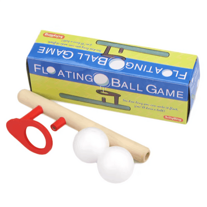 Floating Ball Pipe Game for Kids – Wooden Blow Pipe Toy - Lion Wholesale
