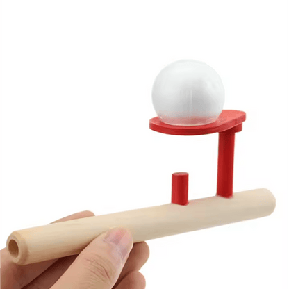 Floating Ball Pipe Game for Kids – Wooden Blow Pipe Toy - Lion Wholesale
