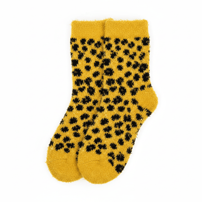 Fuzzy Socks | Assorted Designs | Size 9–11 | Bulk - Lion Wholesale