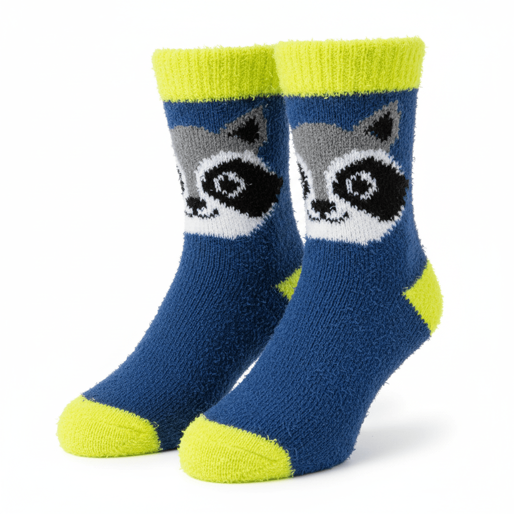 Fuzzy Socks | Assorted Designs | Size 9–11 | Bulk - Lion Wholesale
