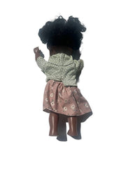 Gods Girls 10" Plastic Black Baby Doll - Sings Twinkle Twinkle Little Star - Lion Wholesale