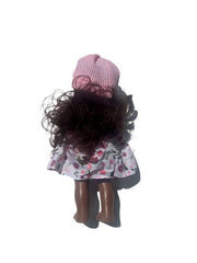 Gods Girls 10" Plastic Black Baby Doll - Sings Twinkle Twinkle Little Star - Lion Wholesale