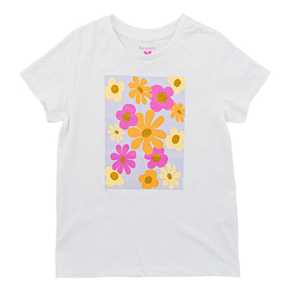 Graphic T-Shirt | Snow White Color | Sizes 7-12 - Lion Wholesale