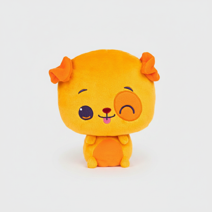 GUND Paulie Pup Grey Background