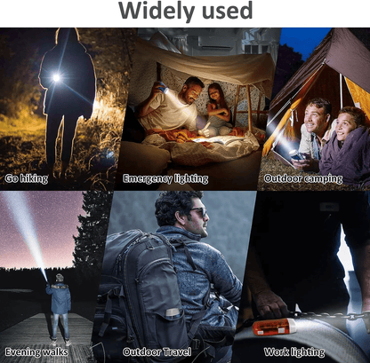 Hand Crank Flashlights - Lion Wholesale