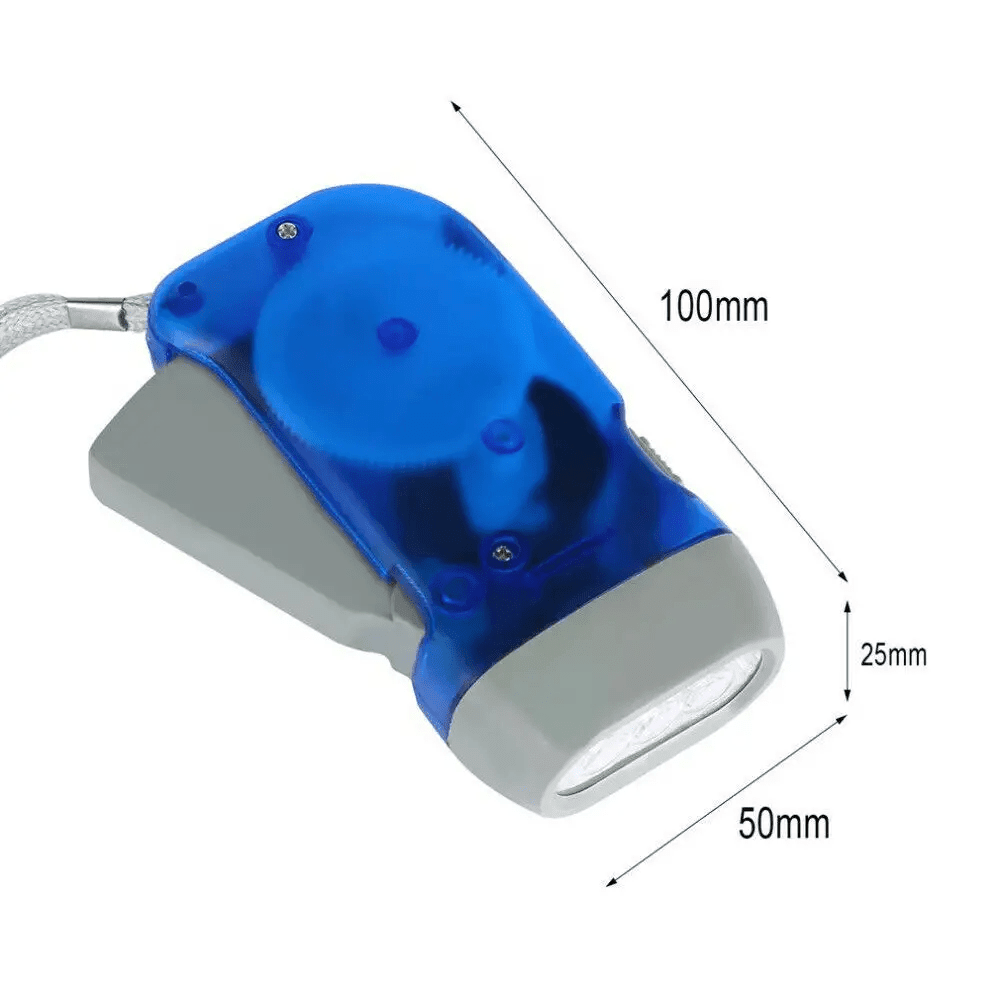 Hand Crank Flashlights - Lion Wholesale