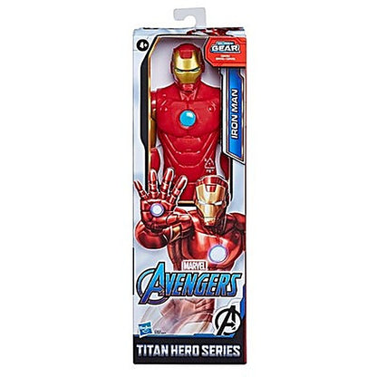 Hasbro Avengers Marvel Titan Hero Series Blast Gear Iron Man – 12" Action Figure - Lion Wholesale