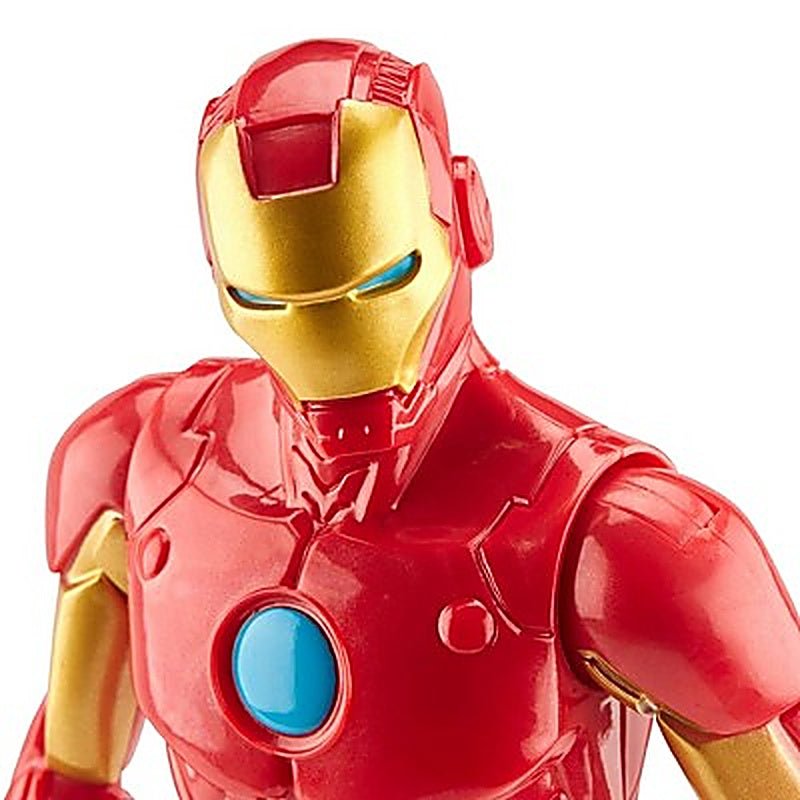Hasbro Avengers Marvel Titan Hero Series Blast Gear Iron Man – 12" Action Figure - Lion Wholesale