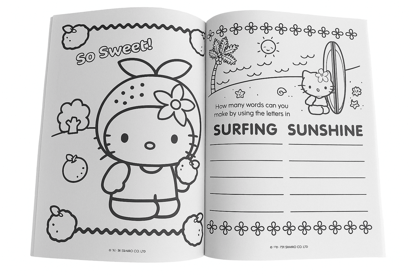 Hello Kitty® 80 - Page Coloring & Activity Book - Lion Wholesale