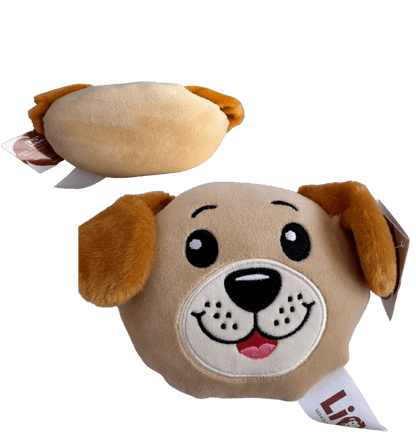 Huggable Plushie "Rosie the Golden Puppy" Pillow - Super Soft 5" Companion - Lion Wholesale