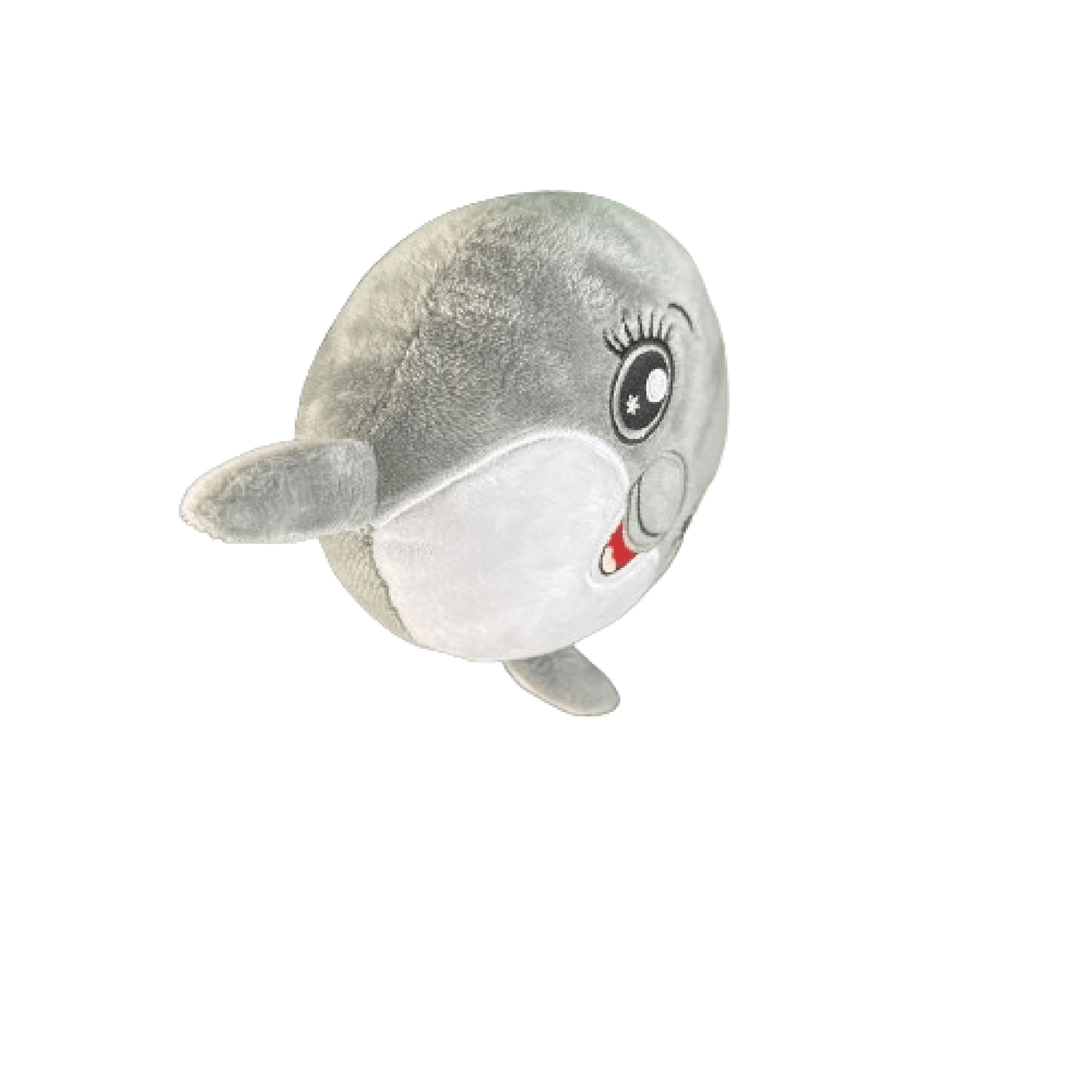 Huggable Plushie "Snuggles the Happy Dolphin" Pillow - Super Soft 5" Companion - Lion Wholesale