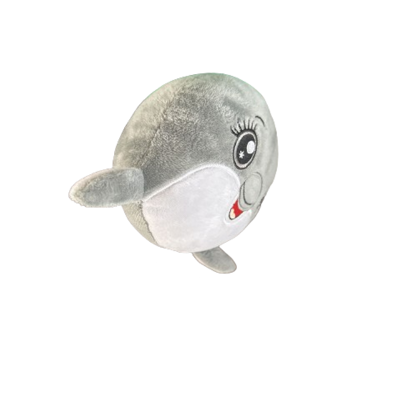 Huggable Plushie "Snuggles the Happy Dolphin" Pillow - Super Soft 5" Companion - Lion Wholesale