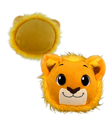 Huggable Soft Plushie "Richard the Lion Hearted" - Lion Pillow 5" - Lion Wholesale