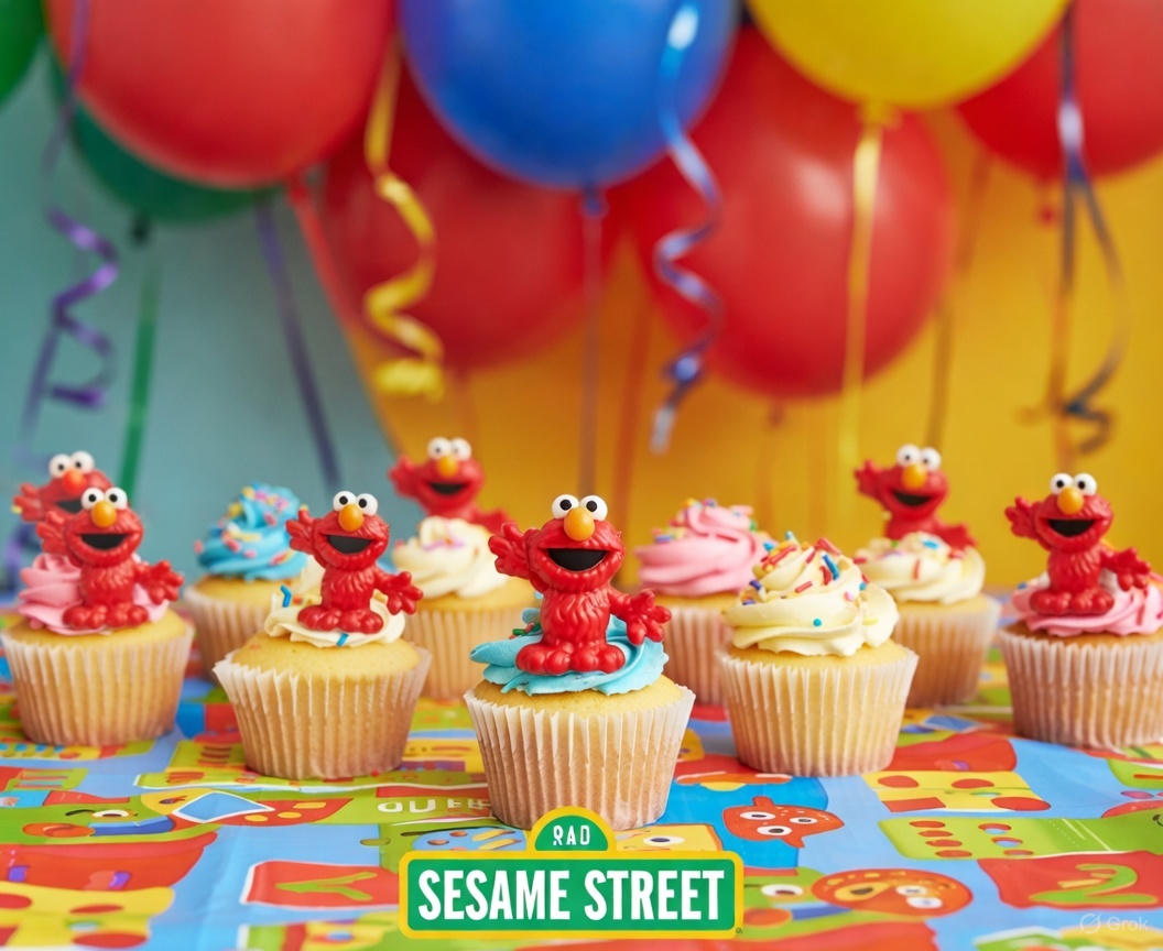 Sesame Street 2.5" Assorted Cute Collectable Figures;Cherished by Children(sold individually)