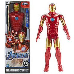Hasbro Avengers Marvel Titan Hero Series Blast Gear Iron Man – 12" Action Figure