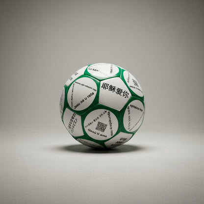 Jesus Loves You Soccer Ball-71 Languages in Size 4 & Size 5-Amplify Your Impact - Lion Wholesale