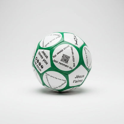 Jesus Loves You Soccer Ball-71 Languages in Size 4 & Size 5-Amplify Your Impact - Lion Wholesale