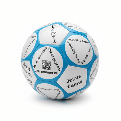 Jesus Loves You Soccer Ball-71 Languages in Size 4 & Size 5-Amplify Your Impact - Lion Wholesale