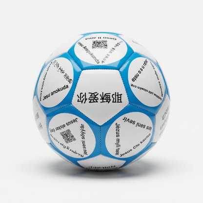 Jesus Loves You Soccer Ball-71 Languages in Size 4 & Size 5-Amplify Your Impact - Lion Wholesale