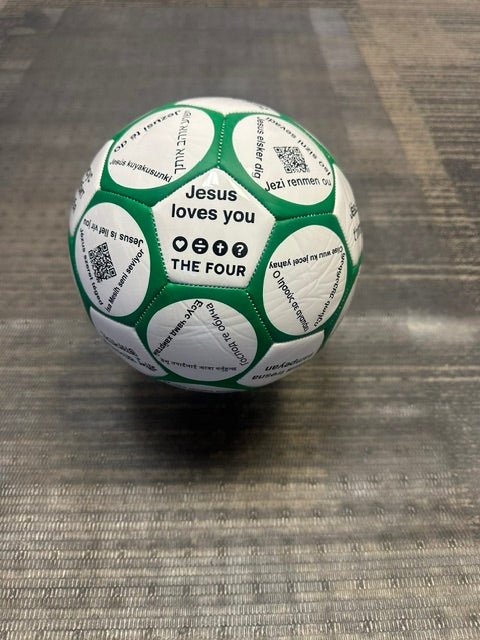 Jesus Loves You Soccer Ball-71 Languages in Size 4 & Size 5-Amplify Your Impact - Lion Wholesale