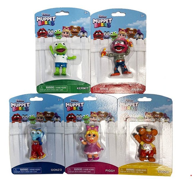 JUST PLAY MUPPET BABIES SINGLE PACK FIGURES, 5 STYLES ASST(sold individually) - Lion Wholesale