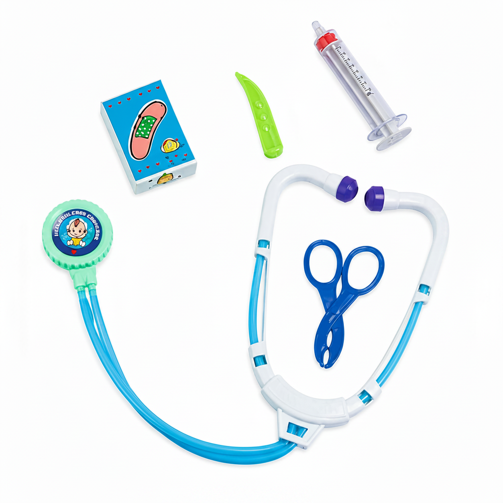 Kids Doctor Play Set 5-Piece Hero Ad