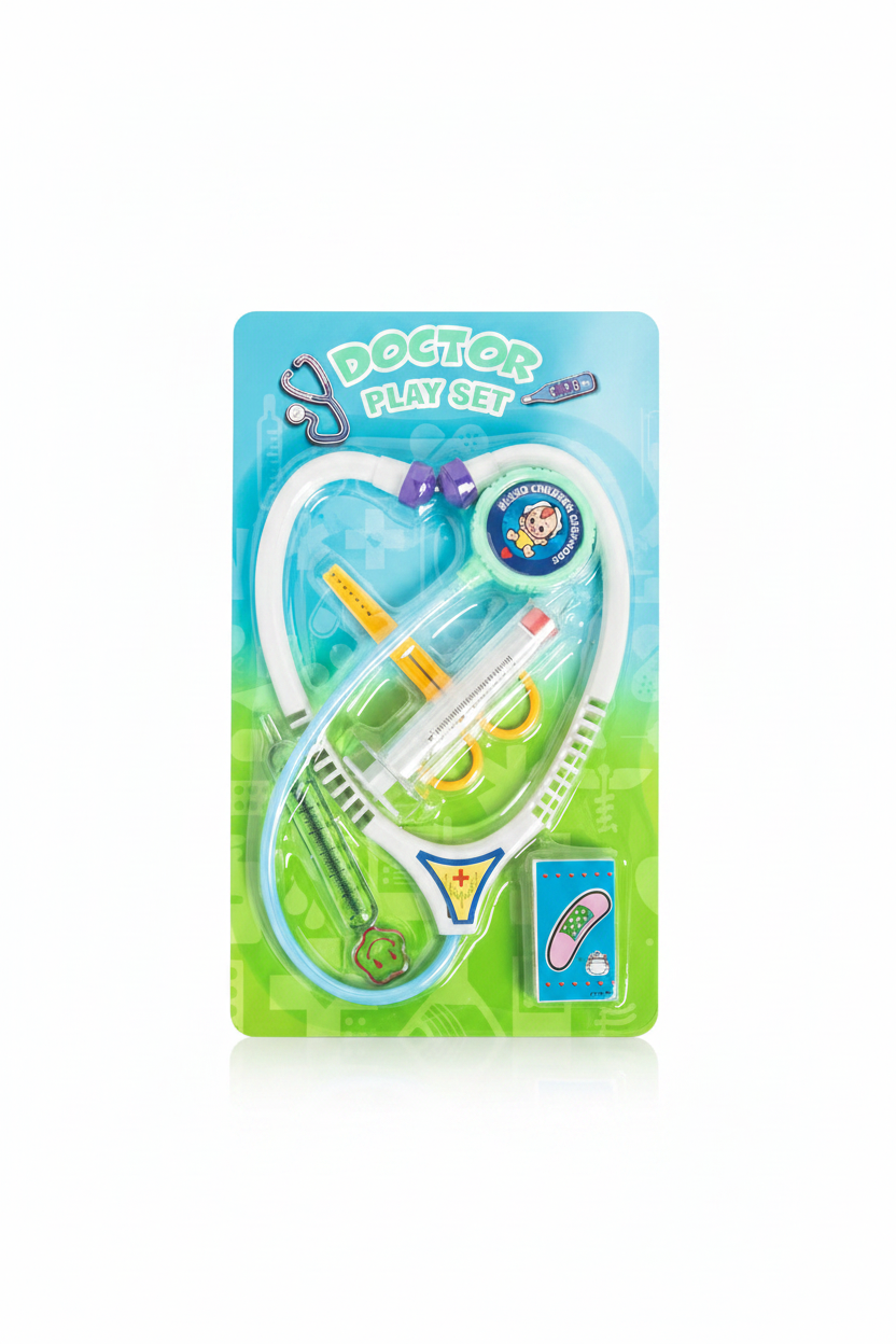 Kids Doctor Play Set Packaged 