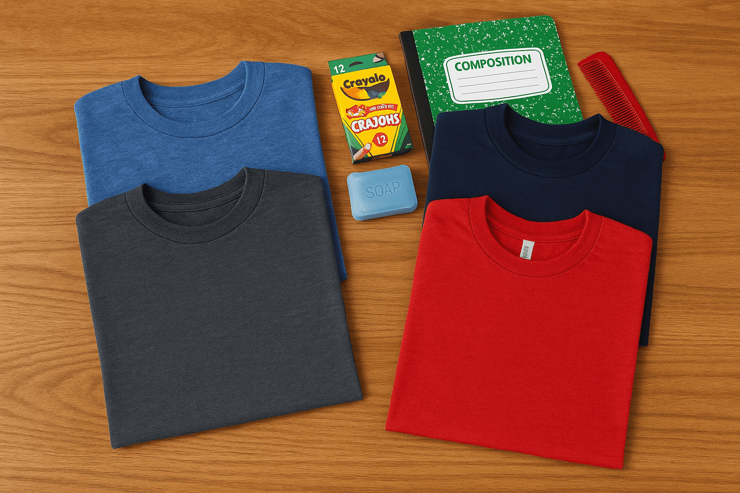 Kids T-Shirts – Limited Opportunity Buy – Ass't Colors – $1.25 Each - Lion Wholesale