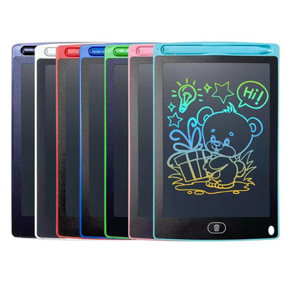 LCD Writing Tablet – 8.5" Reusable Drawing Pad | 100,000 Erases | Ages 3+ - Lion Wholesale