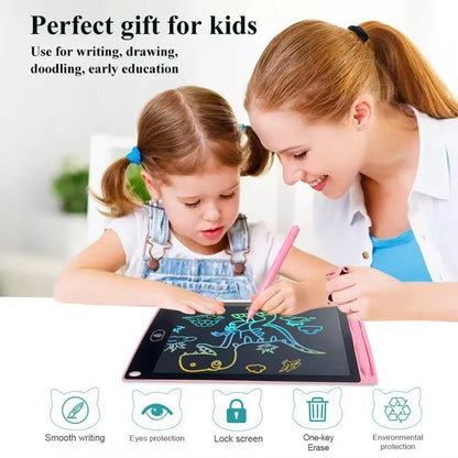 LCD Writing Tablet – 8.5" Reusable Drawing Pad | 100,000 Erases | Ages 3+ - Lion Wholesale