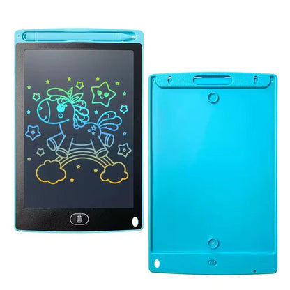 LCD Writing Tablet – 8.5" Reusable Drawing Pad | 100,000 Erases | Ages 3+ - Lion Wholesale