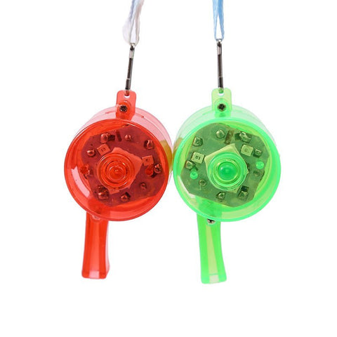 LED Light - Up Whistle Assorted Colors(sold individually) - Lion Wholesale