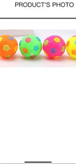 Light up Miniature Soccer Ball, Bouncy Ball 2" Toy, Assorted Colors - Lion Wholesale
