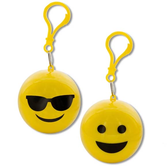 Light weight, Durable, Emoji Poncho, Fun & Useful Item for Older Kids and Adults(sold individually) - Lion Wholesale