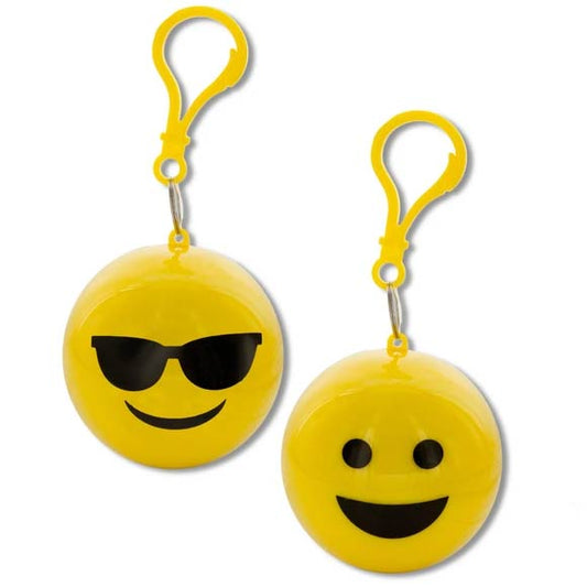 Light weight, Durable, Emoji Poncho, Fun & Useful Item for Older Kids and Adults(sold individually) - Lion Wholesale